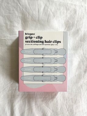🆕 Briogeo grip + clip sectioning hair clips